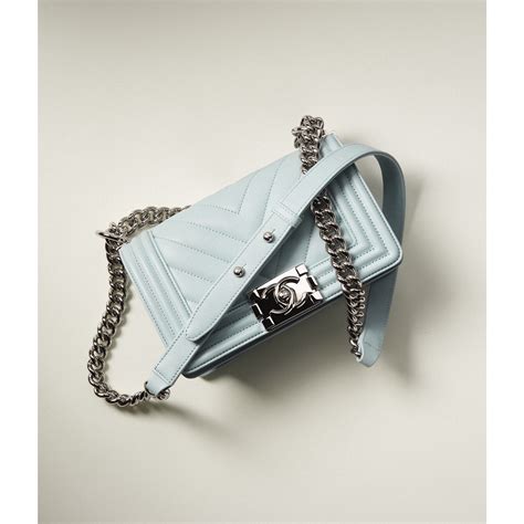 chanel for children|Small boy chanel handbag, Calfskin & silver.